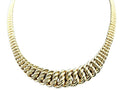 14kt Yellow Gold Necklaces Princess Cut