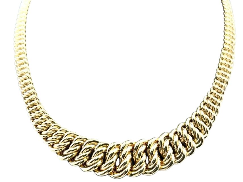 14kt Yellow Gold Necklaces Princess Cut