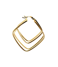 10KT YELLOW GOLD MEDIUM HOOP EARRINGS