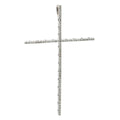 14kt White Gold Diamond Cross Pendant
