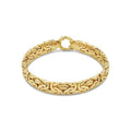 10kt Yellow Gold Bracelet Byzantine